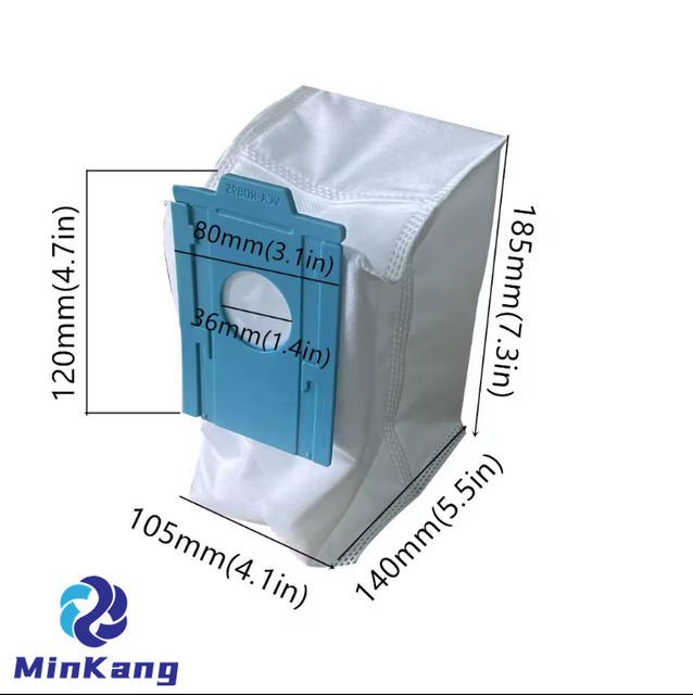 Sac à poussière en tissu filtrant non tissé, Compatible avec la Station de nettoyage sous vide SAMSUNG VCA-RDB95